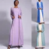 Etnische kleding Eid Abayas Moslimvrouwen Islamitische borduurwerk Chiffon Avondfeestje Outfits Dubai Turkije Kaftan Arabisch Abaya Kimono