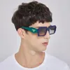 Sunglasses 2024 Fashion Blue Black White Block Square Durable Small Frame Women's Myopia Prescription Glasses PR81WS