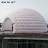 10m Dia (33ft) Yeni stil daha büyük giriş kubbesi Balon Balon Şişme Dome çadır, satılık ücretsiz üfleyici ile iglo kabin