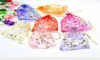 Sacs de bijoux cadeau de Noël Organza Sac Candy Sac Toys 11 Couleurs Coeur Jewelry Socches Party Party Packaging Sacs7547223