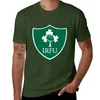 メンズポロスIrfu-バッジ -  Tシャツ美学服ブラウスボーイズアニマルプリント黒いTシャツ男性用