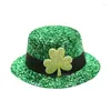 Feestbenodigdheden St Patrick Day Celebration Hair Clip Festival Pin Pargin Mini Tophoed Hairclip Hoofdtooi Holiday Head Accessories 10CF