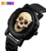 Skmei Fashion Sport Mens Watches Top Brand Luxe Skull Watch Men 3Bar waterdichte kwarts polshorloges Relogio Masculino 91785258998