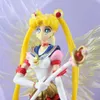 Anime Manga Sailor Moon Anime Kawaii Tsukino Usagi Action Figure PVC Statue Collectibles Model Children Cute Toys For Boys Girls Gift 16cm 240413