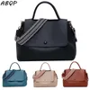 Sacs à bandouliers crossbody sac femmes mode simplement cuir pure pure coloride messager dame voyage printemps été grande capacité sac à main