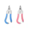 2pcs/Set Pet Grooming Scissors Dog Cats Supplies Pet Nail Pet Grooming Kit with 2 Scissors, Nail Clippers, File and Cutters - Ideal LL