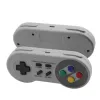 Gamepads för NES/SNES/Wii Wireless Controller Classic Super 2.4G Mini Game Gamepad med Adapter Joystick