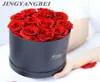 12pcs de haute qualité 45 cm Roses éternelles conservées avec année de boîte Valentine039 Cadeaux pour toujours décoration de mariage en rose éternelle 8591295