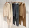 Pantaloni da due pezzi da donna L P Cashmere Cashmere Stupta Felpa con cappuccio per la felpa per calcoli