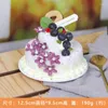 Symulacja kwiatów dekoracyjna podwójna warstwowa urodzinowe ciasta modelu fałszywe owoce mus shop wyświetlacz próbki okienne dekoracje