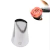 Baking Tools 3pcs Large Size Stainless Steel Rose Flower Cream Piping Nozzles Cupcake Decoration Cake Decorating #61 #120 #123