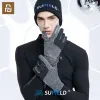 Accessories Xiaomi Supield Aerogel Coldproof Warm Gloves Touch Screen Outdoor Cycling Gloves Windproof Motorcycle Gloves For Winter Autumn
