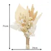 Fiori decorativi 10pcs/mazzo di canna secca naturale pampas bouquet home decorazione del matrimonio net tavolo da celebrità pografia