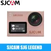 カメラSJCAM SJ6レジェンド4K 24FPS ULTRA HD NOTAVEK 96660防水アクション2.0 "タッチスクリーンリモートコントロールWIFI RAW SPORTS DVカメラ