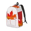 Backpack Student Bag Canada Day Illustration Parent-child Lightweight Couple Laptop