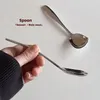 Spoons Dessert Stainless Steel Sugar Spice Tea Coffee Scoop Square Specialty For Jar Tableware Kitchen Accessories
