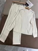 Women's Two Piece Pants Spring Combed Cotton Casual Sporty Suit