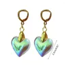 Dangle Earrings Punk Vintage Heart Shape Drop Ear Jewelry Fashion Party Alloy Material Gift For Women Girlfriends