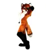 2024 Vendite calde Halloween Fox Cartoon Mascot Costumi di Hallowen Attività Promozione Abito di Natale in costume