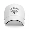 Boll Caps USS Iwo Jima (LPH-2) Skepps butik Baseball Cap Foam Party Hat Streetwear Big Size for Men Women's