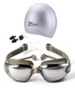 نظارات Swimming Goggles Caps Eeywear HD Shortsighted Swimming نظارات Diopter Plating Lens Swim Pool Useversions 3p1927903