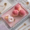 Decorative Flowers Artificial Peaches Simulation Foam Fake Fruits Model Home Decorating For Showcase Pography Tools Fruit Shop Decoration