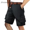 Mäns shorts Elastic midja 2024 Bekväm fit Cotton Casual Summer Trunks Easy Pull-On Rel avslappnad Dålig mode Ropa Hombre