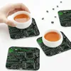 Table Mats Circuit Board Decoration And Accessories Kitchen Induction Mat For Drying Dishes Coffee