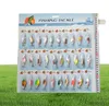 30X Pack 1set30pcs Various Assorted Laser Spinners Spoon Bait Fishing Fishing Lures Spinners2215896