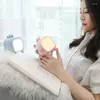 أضواء الليل XD Nordic LED Dinosaur Light Room Room Bed Sleep Lamp Lamplight Lightlight USB شحن لطيف