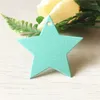 Party Decoration Pentagram Shape Cute Hang Tag Cardboard Clothing Toy Labels Price Paper Cards Tags 5.2x5.2cm 50Pcs/Lot