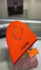 Зимние шляпы роскошные дизайнер Beanie Orange Mens Mens Bonens Classic Pattern Beanies Шерстяные шапки мягкие теплые кепки