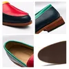 XQWFH MANNEN LEDE SCHOENEN Lage Heel Casual schoenen Dressschoenen Spring Enkle Boots Vintage Classic Male Casual Shoes 240329