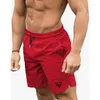 Shorts maschile da uomo Summer Quick Dry Workout Bodybuilding Fitness Gym Sports jogging con tasche allenamento di tennis