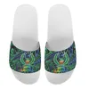 Slippers pohnpei drapeau hawaii plage dames décontractée chaussures de marche doux légers été respirant orteil à la maison
