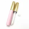 Storage Bottles 1.5ml Refillable Empty Mini Lipgloss Eyeliner Mascara Tubes Container Diy Cosmetic Packaging Silver Black Gold Lid Pink Tube