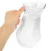 Бутылки с водой холодный кувшин с крышкой домашнего сока для сока пластиковой ручки