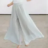 Frauenhose atmungsaktive Weitbeinhosen Stylische Kollektion Casual Culottes High Taille Rock für jeden Tag