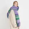 Одеяла 2024 Европейская и американская внешняя торговля французский классический винтажный имитация кашемирного шарфа для шарфа женского зимнего одеяла
