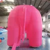 10m long (33ft) with blower Outdoor Activities 2024 new inflatable elephant cartoon pink color inflatable elephant model for event decoration advertising