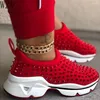 Fitness Shoes fishing feminino tornozelo fascinante mocassins planos mulheres tênis tênis leopard estampar deslizamento casual no conforto