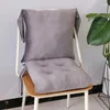 Conexión de cremallera de almohada 2 en 1 silla Se puede separar el reclinate de terciopelo de la almohadilla de la almohadilla de la oficina