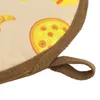 Tischgeschirr 1pack 12 -Zoll -Tortilla Pfannkuchenwärmer Beutel Mikrowellener isolierter Kühlertasche für Maismehl Burrito Warm