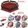 Toupie Bayblade Burst Toys met starter en arena bayblade metal fusion god spinnen top bay blade messen speelgoed beyblade 240412