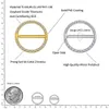 Höger Grand ASTM 36 14G Circular CZ Clicker Nipple Shield smycken Round Ring Skivstång Piercing for Women Girls 240407
