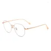 Sonnenbrillen Frames 52mm Mode Brille 11g Leichtes Frauen -Rosa -Brillen Rahmen Myopie Polygon Optik Brille Rezeptlinse