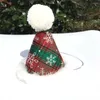 Dog Apparel Creative Pet Cat Christmas Hat Bow Tie Funky Xmas Party Decoration