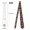 Bow Ties Formal Folk Mexican Otomi Flowers Neck Men Custom Silk Embroidery Textile Traditional Necktie For Party Cravat