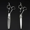 Titan Barber Scissors frisörande klippverktyg tunnare sax för frisör 5,5,6,0,6,5 tum 440C stål