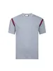 Designer Men's's Fashion Tees Polos de haute qualité 100% coton lettre brodée respirante à manches courtes à manches courtes et à manches courtes minimalistes et à taille supérieure Euro S-xl